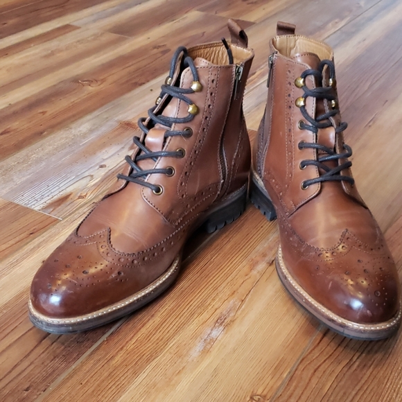 kenneth cole wingtip boots